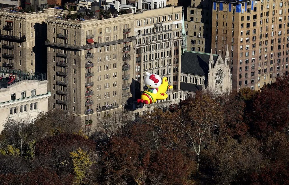 Millions Turn Out For Annual Macy's Thanksgiving Day Parade In New York