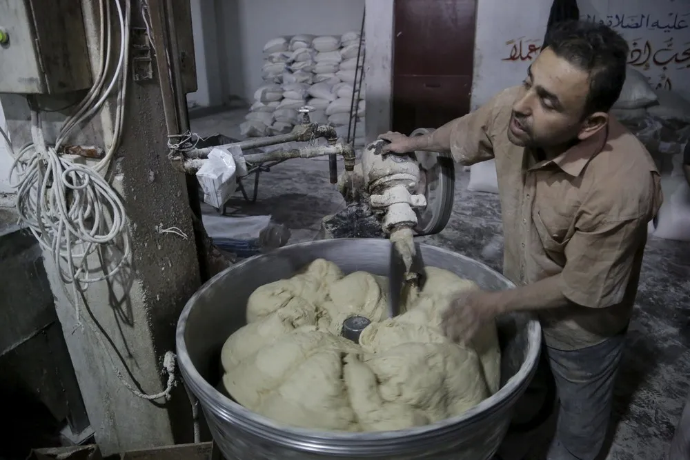 Bakery in the Rebel-controlled Syrian Area