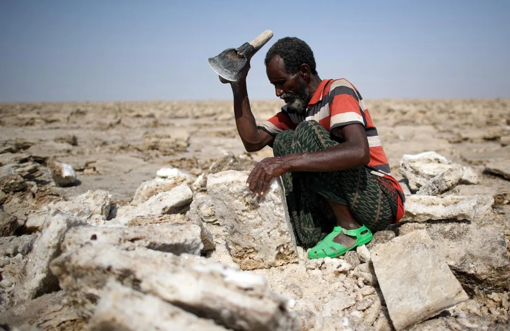 Salt Mines and the Searing Heat of the Danakil Depression