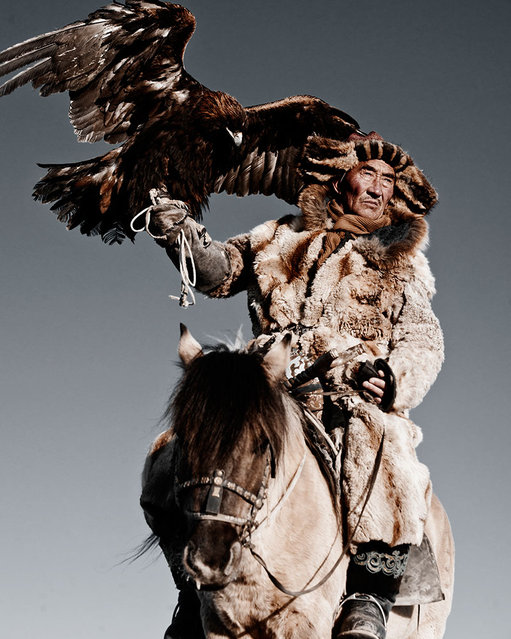 Fine Horses And Fierce Eagles Are The wings Of The Kazakh