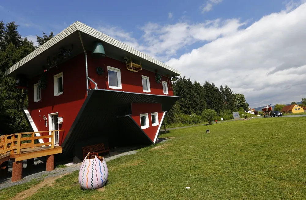 Upside-down House Opens in Germany