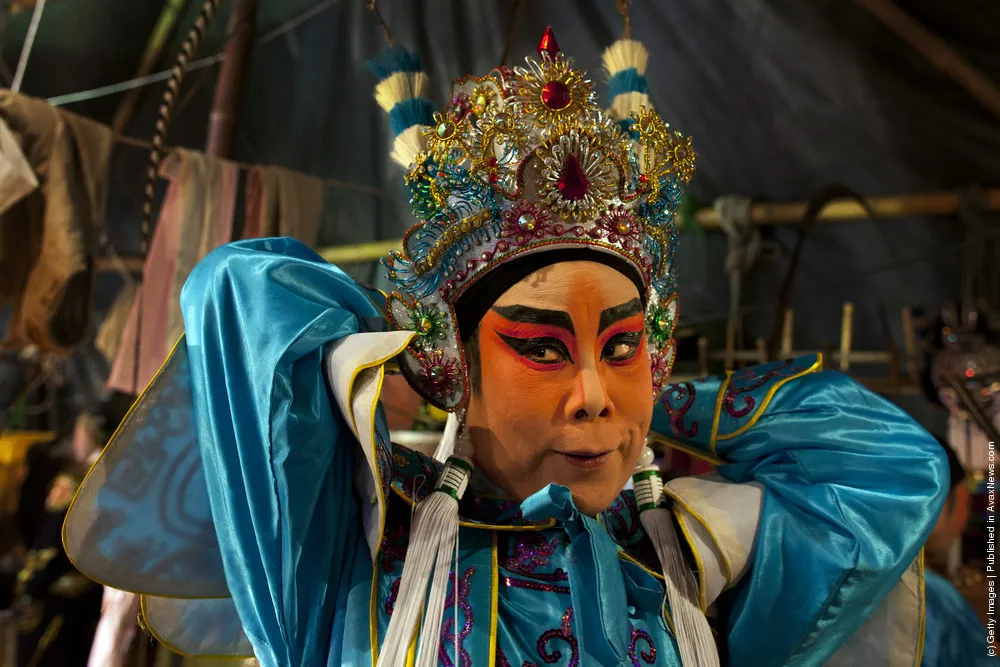 Behind The Scenes At The Chinese Opera In Thailand