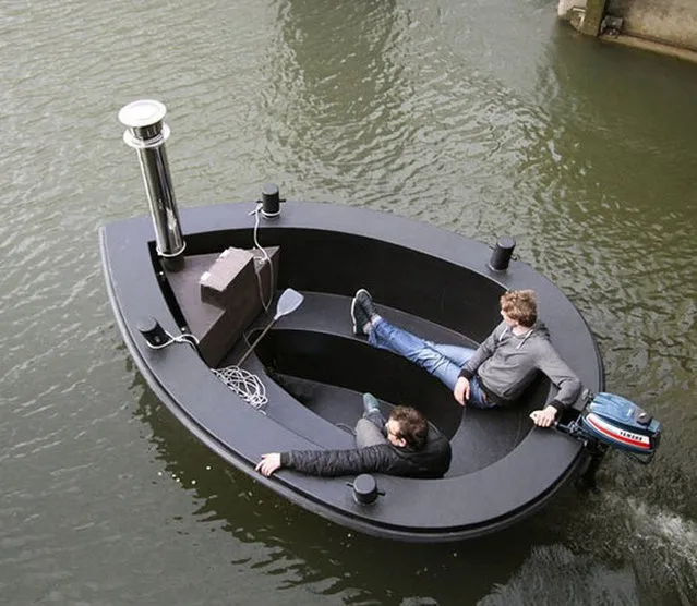 The Hot Tub Tug Boat