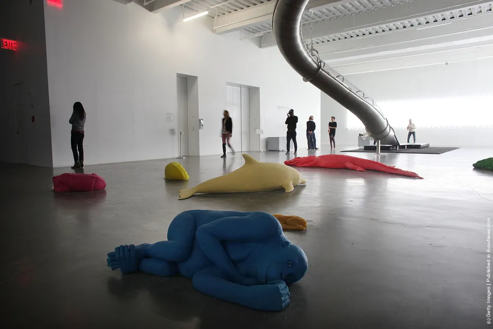 Carsten Holler Experience Exhibit Draws Large Crowds To New Museum