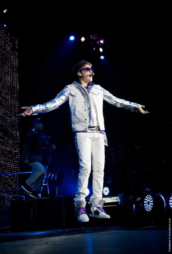 Justin Bieber Performs At the 02 Arena