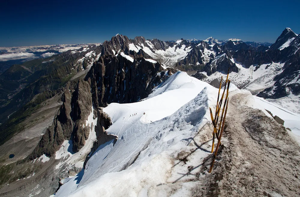 Aiguille du Midi in the French Alps