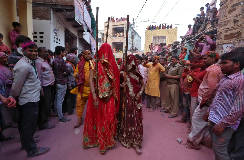 Lathmar Holi Celebrations