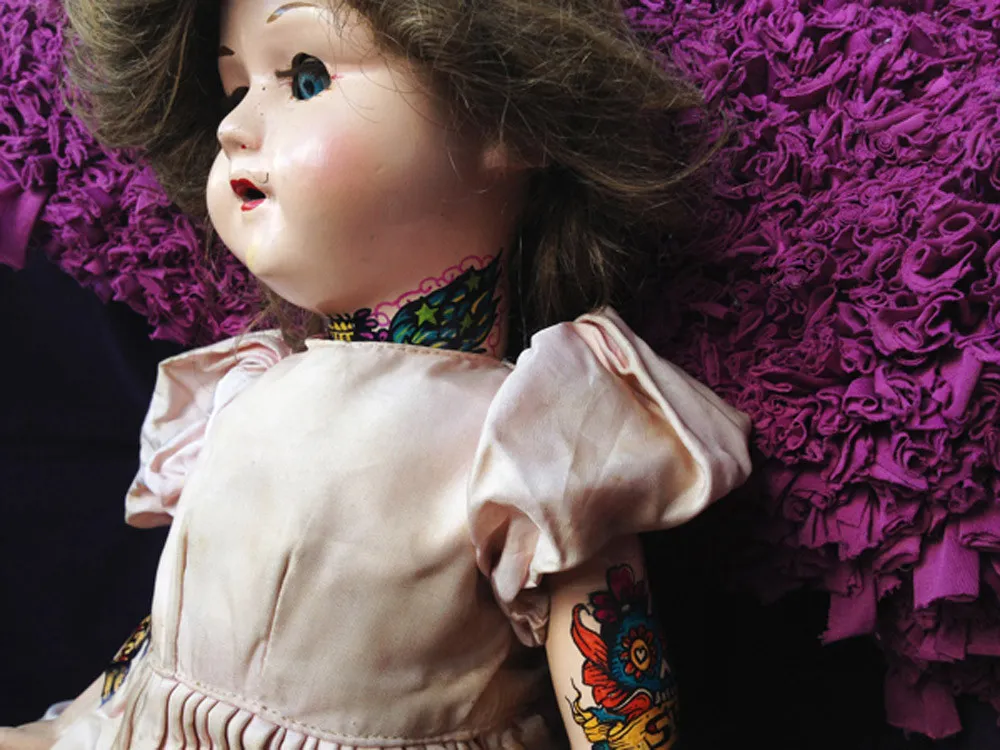 Vintage Tattooed Dolls by Kartess