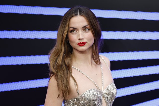 Cuban-Spanish actor Ana de Armas poses on the carpet at the world premiere of “Ballerina”, a John Wick spin-off, at Cineworld Leicester Square in London, Britain, 22 May 2025. (Photo by Tolga Akmen/EPA/EFE)