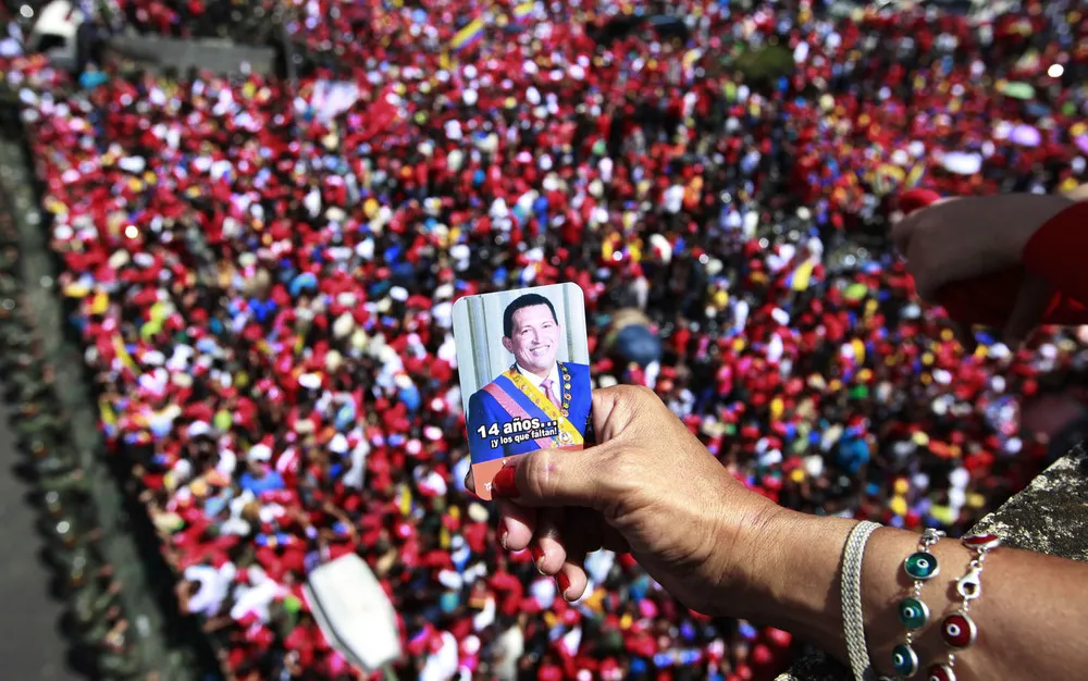 Mourning Late President Hugo Chavez (57 Photos)