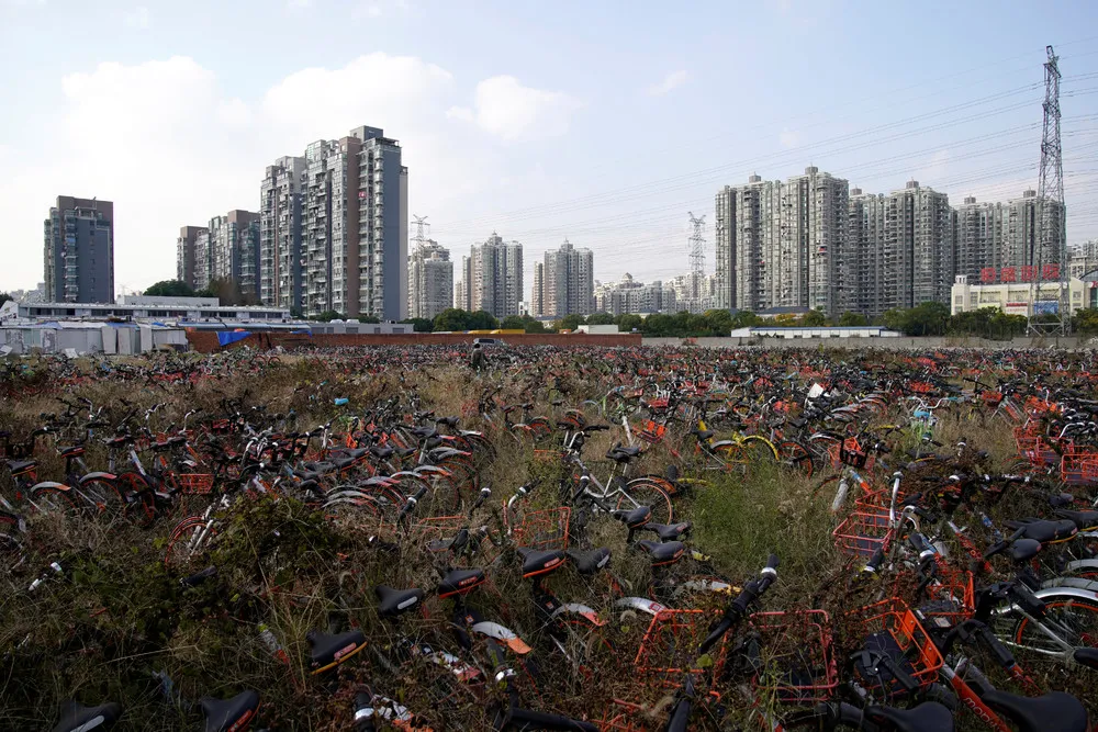 China's Bike-sharing Graveyards