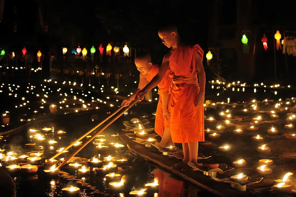 Loi Krathong Festival in Thailand
