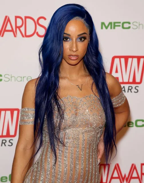 Adult film actress Teanna Trump attends the 2020 Adult Video News Awards at The Joint inside the Hard Rock Hotel & Casino on January 25, 2020 in Las Vegas, Nevada. (Photo by Gabe Ginsberg/Getty Images)