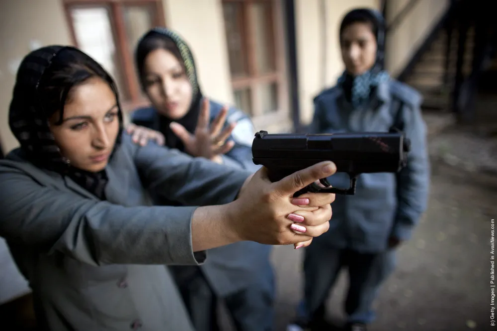 Female Afghan Police Recruits