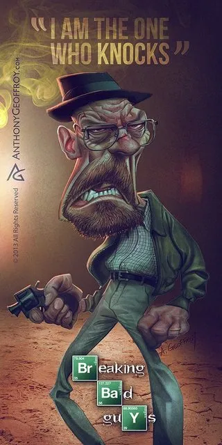 Anthony Geoffroy adds his own twist to the already phenomenal characters from Breaking Bad