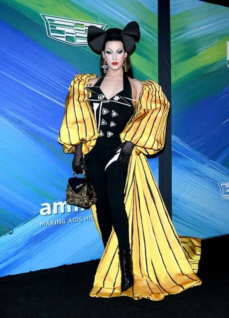 American drag queen Violet Chachki attends amfAR Gala Los Angeles 2021 on November 04, 2021 in West Hollywood, California. (Photo by Axelle/Bauer-Griffin/FilmMagic)