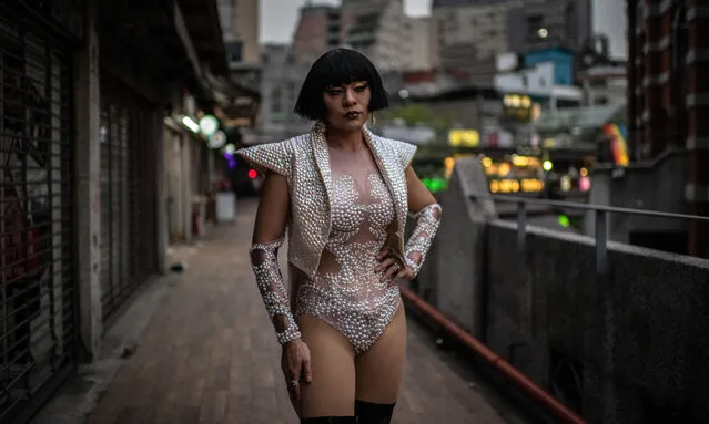 Vilian Nangavulan, a Taiwanese drag queen, poses for a photograph on May 15, 2019 in Taipei, Taiwan. Taiwan's parliament on Tuesday began efforts to reconcile three competing bills on same-s*x marriage that will determine how same-s*x relationships are defined in the future. The conclusions reached during Tuesday's negotiations are expected to be put to a parliamentary vote on May 17. Implementation of the bill put forward by the executive branch of the government, or a failure to deliver a bill, would see Taiwan becoming the first country in Asia to legalize same-s*x marriage. (Photo by Carl Court/Getty Images)