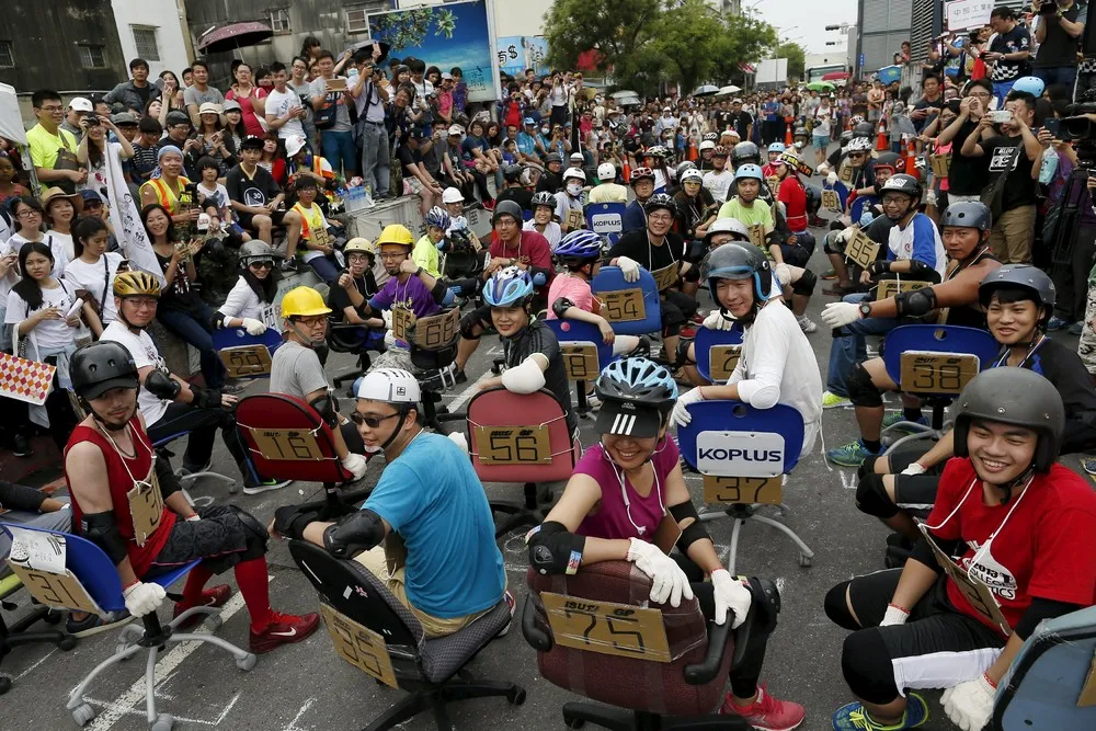 Tainan Hosts First Ever Office Chair “Grand Prix” Race