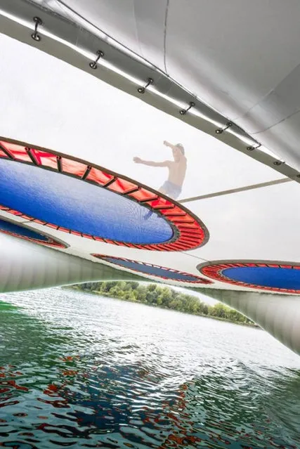 Paris Attractions - Trampoline Bridge In France