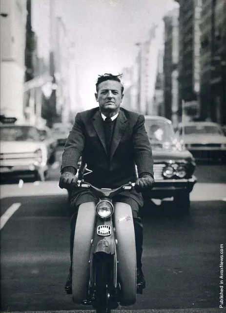 The American writer and editor William F. Buckley Jr. USA. New York City, 1967. (Photo by Philippe Halsman)