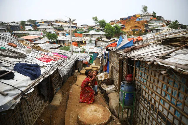 Rohingya children are seen at a refugee camp in Cox's Bazar, Bangladesh, March 7, 2019. (Photo by Mohammad Ponir Hossain/Reuters)