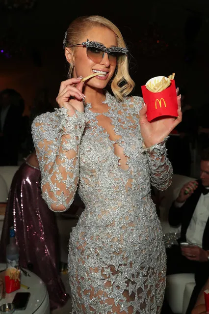 American media personality Paris Hilton. The wedding of Paris Hilton and Carter Reum, Second Reception, Bel Air, Los Angeles, California, USA on November 13, 2021. (Photo by Chelsea Lauren/Rex Features/Shutterstock)
