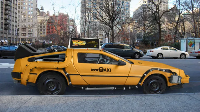 DeLorean NYC Taxi