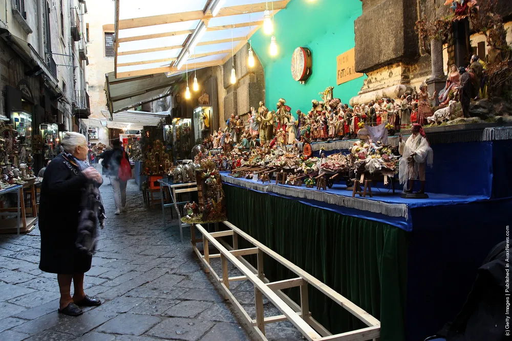 Neapolitan Christmas Nativity Figurines