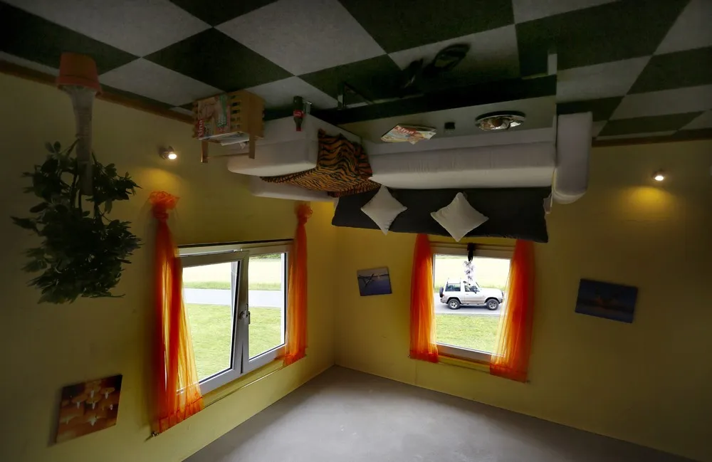 Upside-down House Opens in Germany
