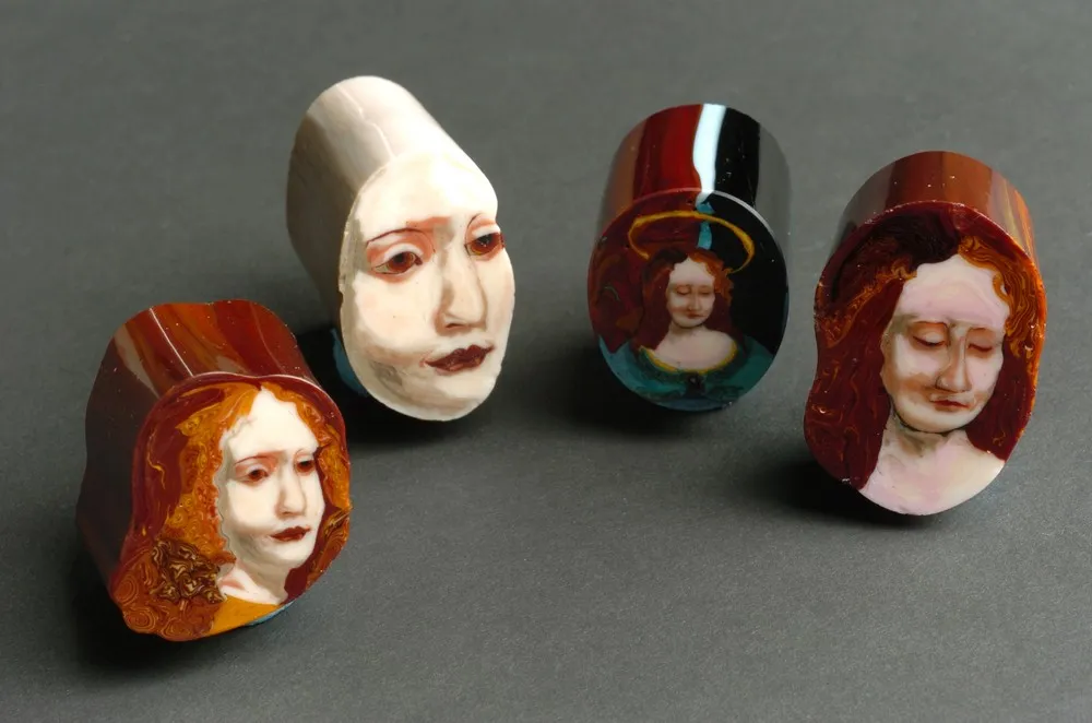 Glass Paintings by Loren Stump