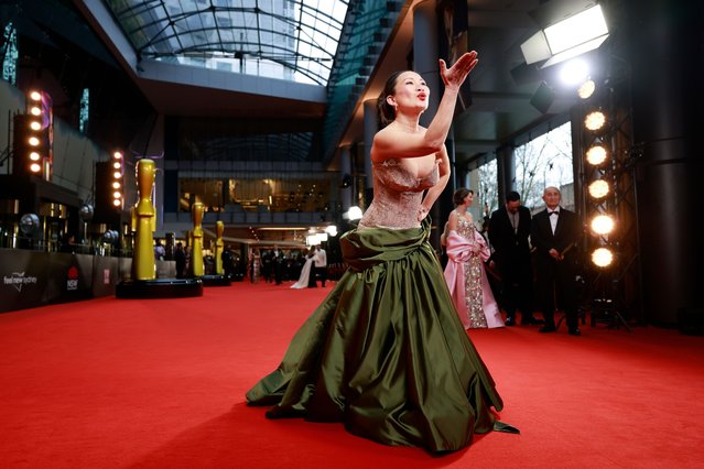 Gold Logie nominee and MasterChef Australia judge Poh Ling Yeow attends the 65th TV WEEK Logie Awards at The Star on August 03, 2025 in Sydney, Australia. (Photo by Hanna Lassen/Getty Images for TV WEEK Logies Awards)