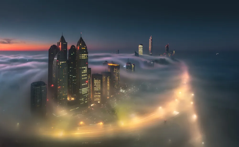 Abu Dhabi in the Clouds