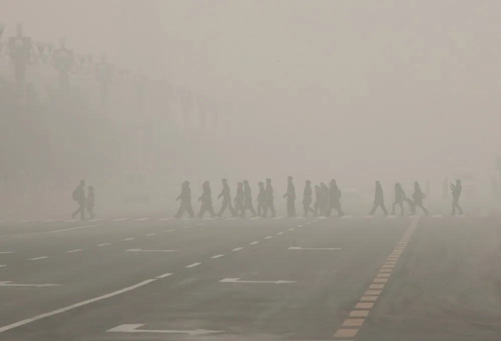 Extremely Polluted Day in China