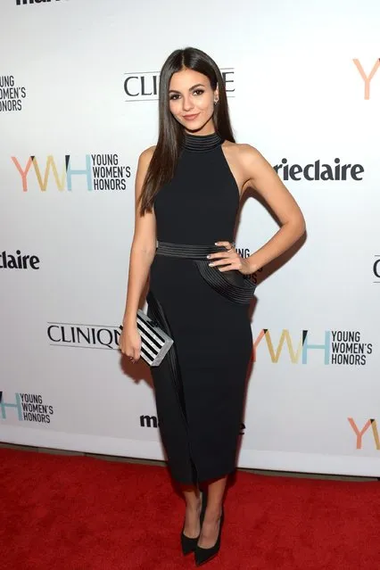 Actress Victoria Justice attends the 1st annual Marie Claire Young Women's Honors at Marina del Rey Marriott on November 19, 2016 in Marina del Rey, California. (Photo by Matt Winkelmeyer/Getty Images)