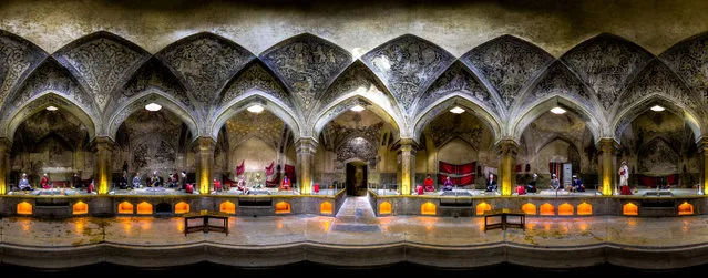 “Vakil Bath”. A panoramic image of Vakil bath, a very popular historical site located in Shiraz, Iran. (Photo by Mohammad Reza Domiri Ganji/2014 Sony World Photography Awards)