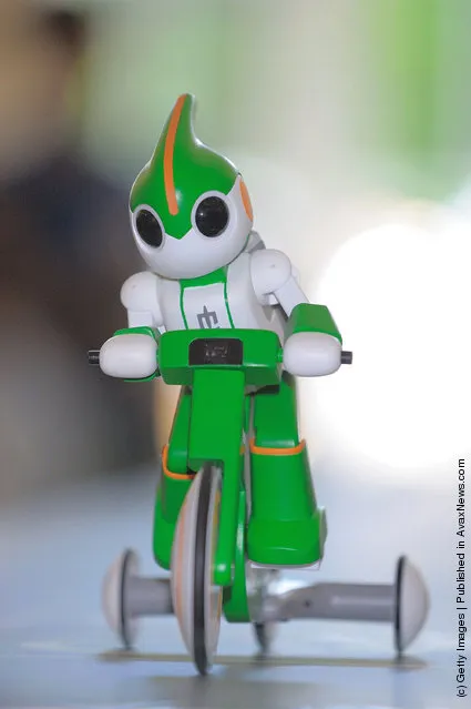 The 'Evolta' bike robot