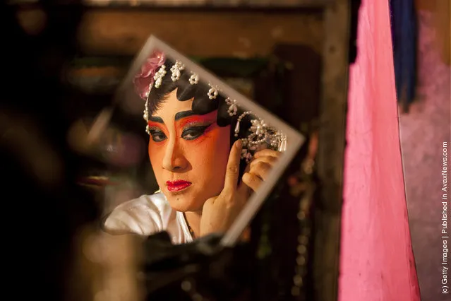 Behind The Scenes At The Chinese Opera In Thailand