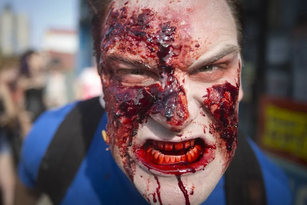 Zombies Take Over Coney Island