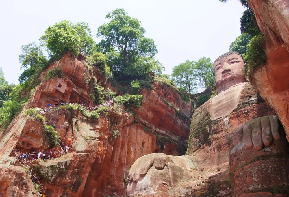 Buddha Statue In Leshan