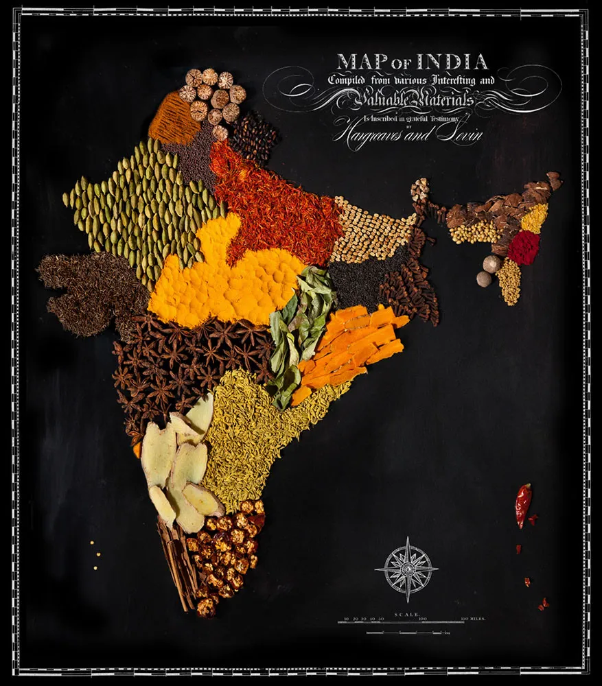 Wonderful Food Maps By Henry Hargreaves And Caitlin Levin