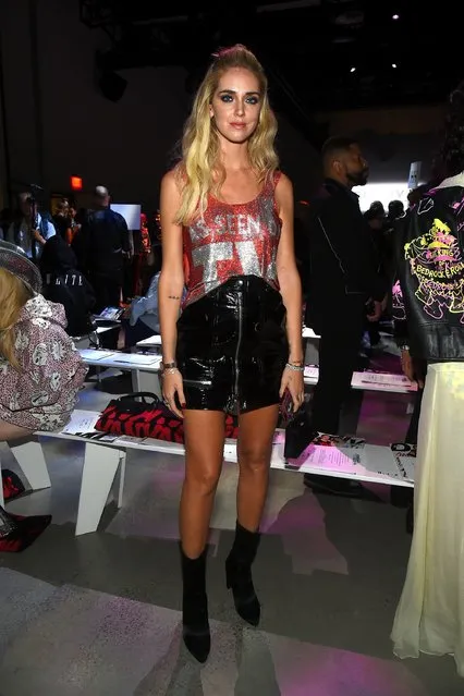 Chiara Ferragni attends the Jeremy Scott Fashion Show during New York Fashion Week at Spring Studios on September 8, 2017 in New York City.  Photo by Ben Gabbe/Getty Images)