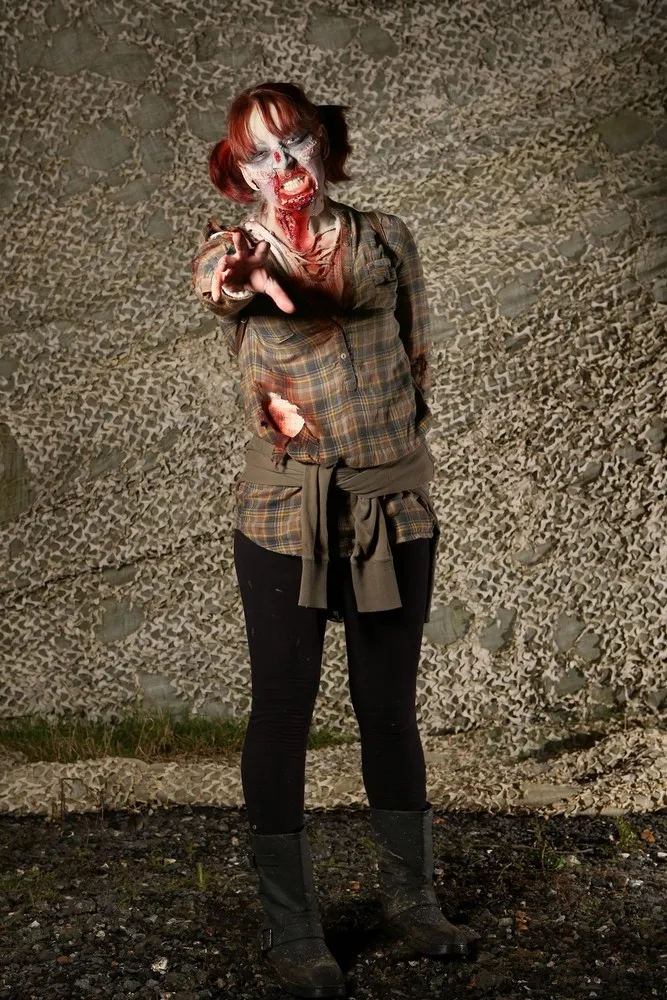 Shocktober Fest: People Attempt a World Record for the Most Zombies in One Place