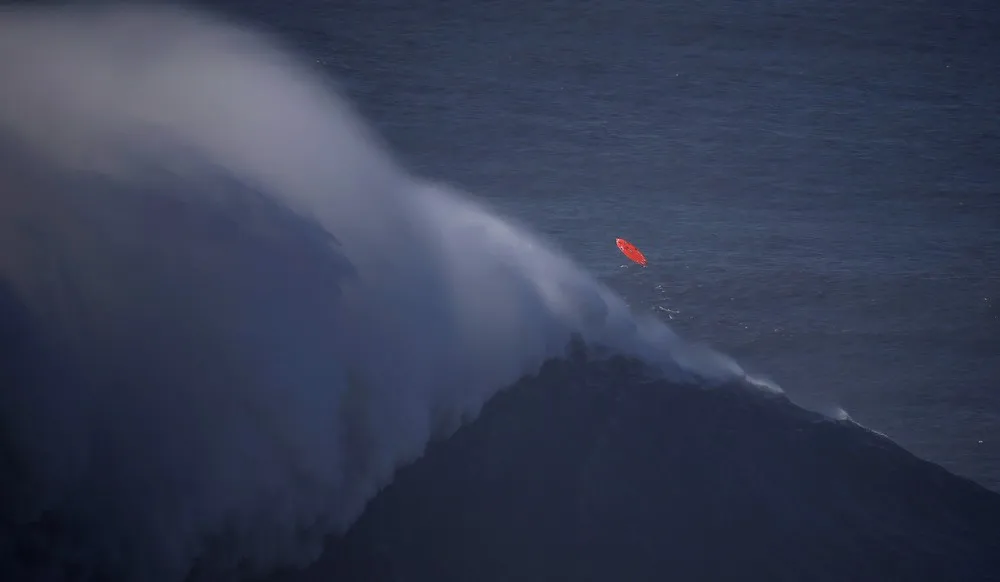 Big-Wave Surfing in Portugal