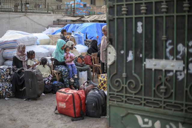 Sudanese who forced to flee and sought refuge in Egypt due to conflict, wait for buses at a station in Cairo as they on their way to home county after the army took control and ensured security on May 13, 2025. The Sudanese army captured the town of al-Hamadi in South Kordofan state on Tuesday following intense battles with the paramilitary Rapid Support Forces (RSF). The RSF and the army have been locked in a brutal power struggle since April 2023, resulting in thousands of deaths and pushing Sudan into one of the world's worst humanitarian crises. More than 20,000 people have been killed and 15 million displaced, according to UN and local figures. (Photo by Mohamed Elshahed/Anadolu via Getty Images)