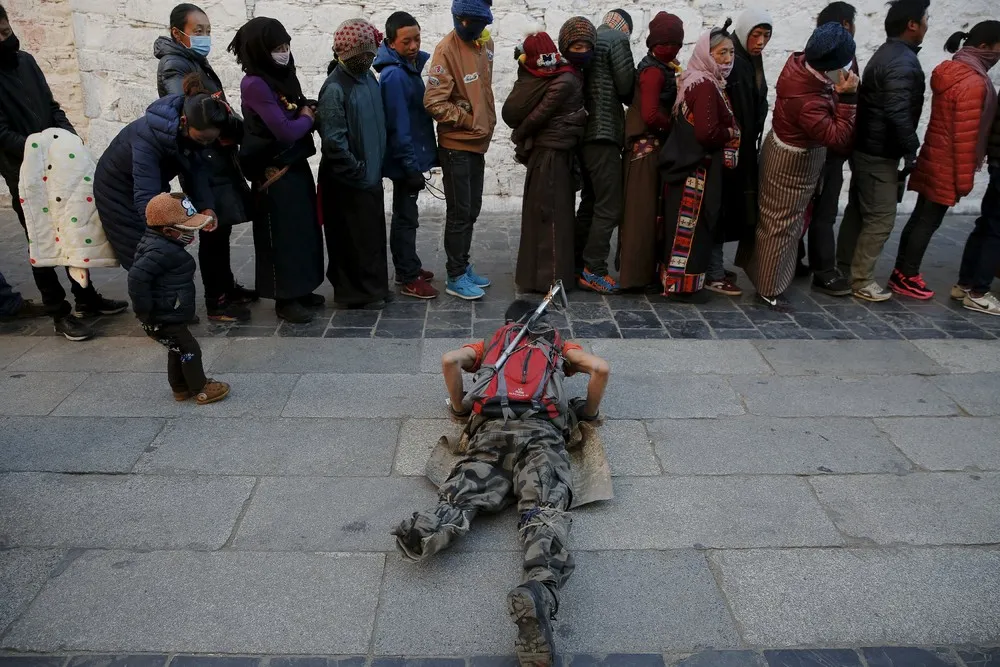 Pilgrims in Tibet