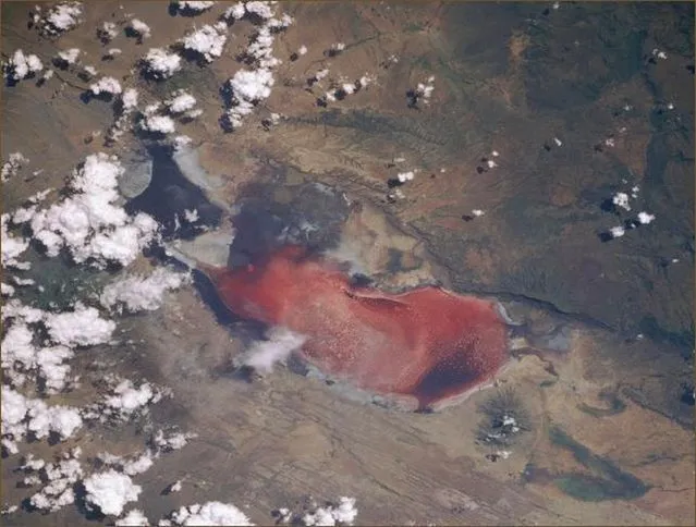 Lake Natron in Tanzania