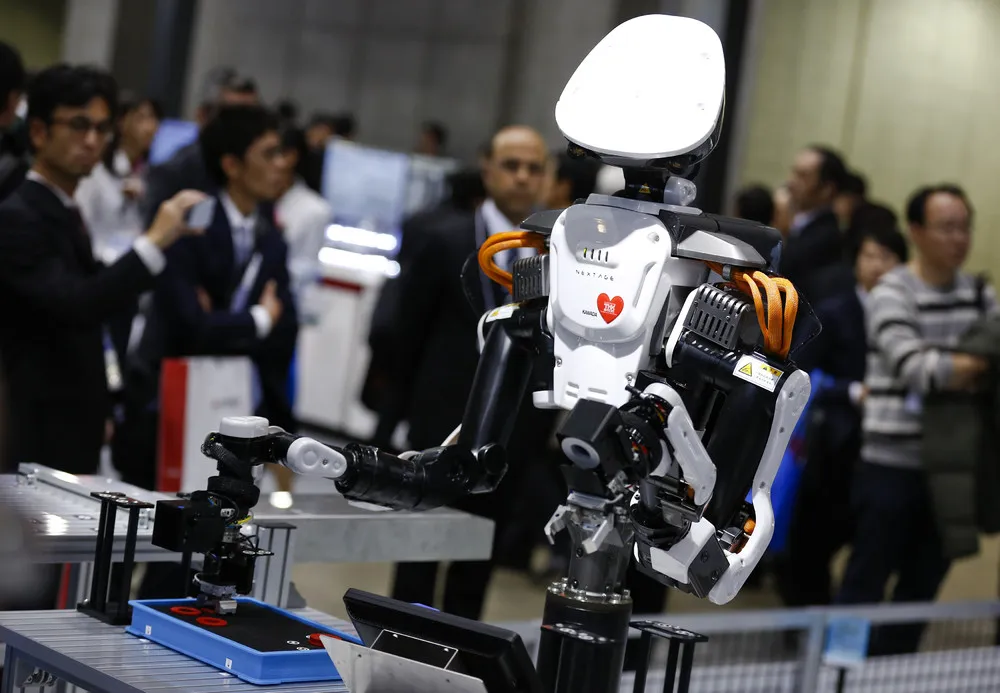 International Robot Exhibition in Tokyo