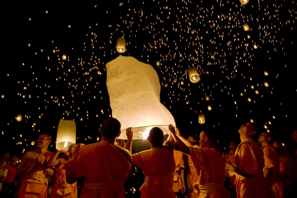 Loi Krathong Festival in Thailand