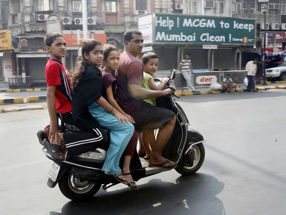 India on Scooters