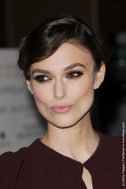 Keira Knightly attends the UK Gala Premiere of A Dangerous Method at The Mayfair Hotel